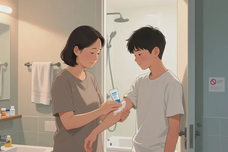 青少年手臂上偶尔长湿疹能治愈吗(图2)