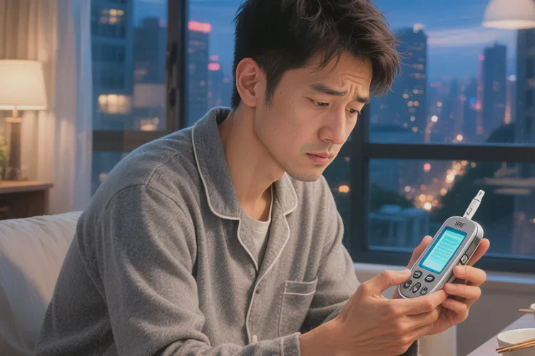 29岁晚餐血糖11.8是怎么回事(图1)