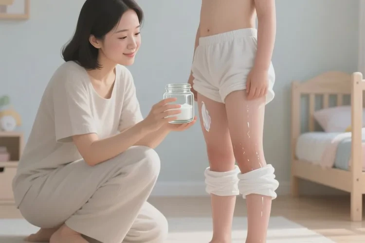 少儿大腿上经常起湿疹可以治愈吗(图1)