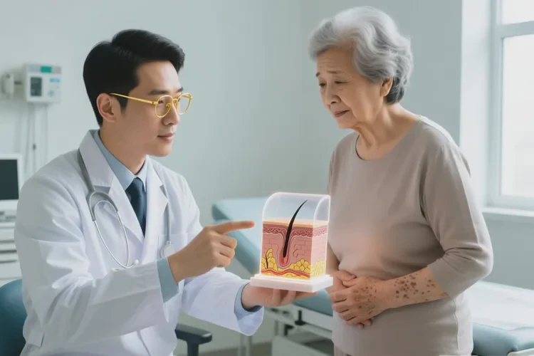 老人肚子长湿疹可以治愈吗(图2)