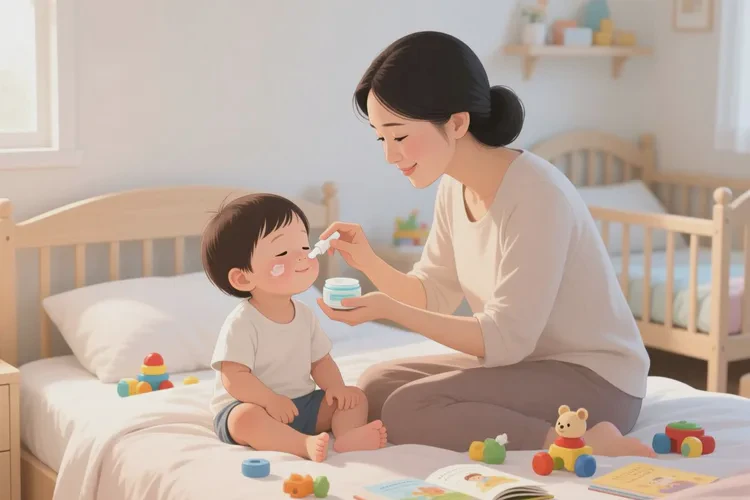 少儿身上经常起湿疹可以治愈吗(图1)