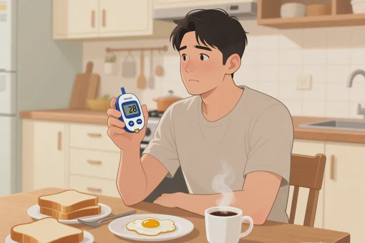 28岁早餐血糖5点9是怎么回事(图1)