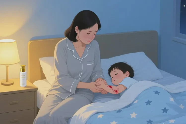 少儿手臂经常长湿疹可以治愈吗(图1)