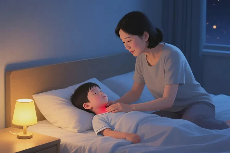 少儿脖子上长湿疹可以治愈吗(图1)