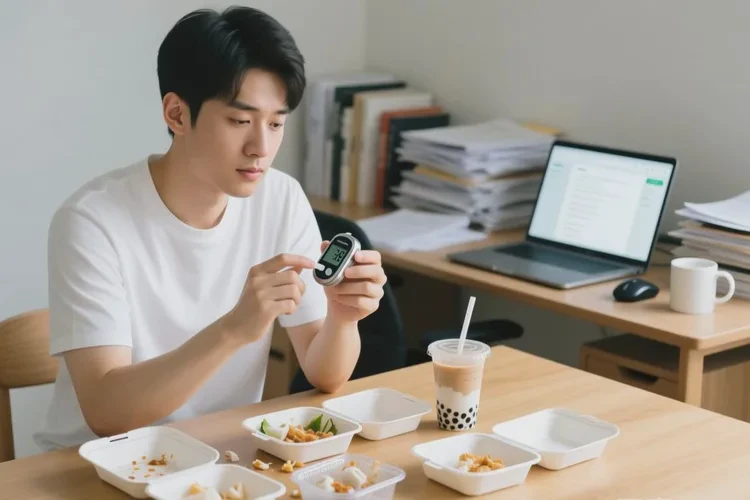 28岁晚餐血糖9.6是怎么回事(图1)