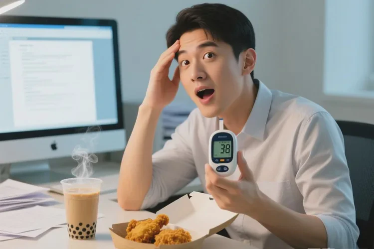 28岁中餐血糖16.2是怎么回事(图1)