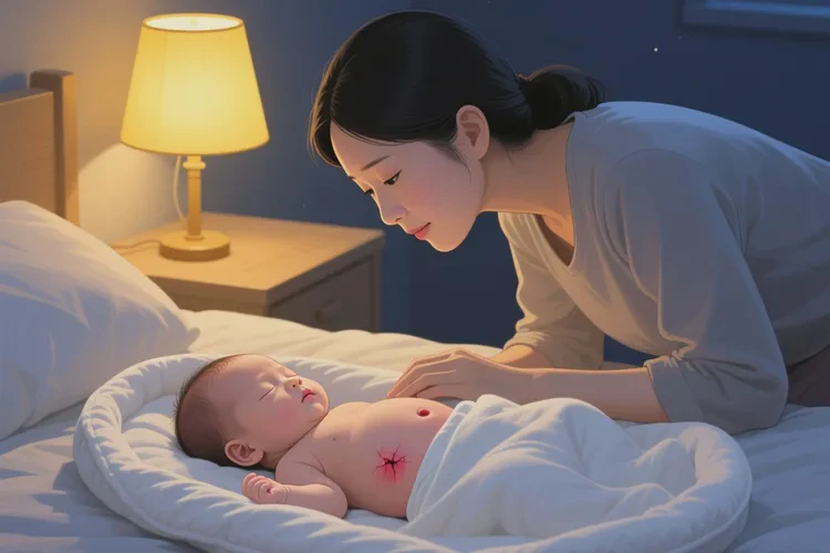 新生儿肚子上长湿疹能治愈吗(图2)