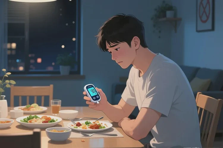 28岁晚餐血糖29.8是怎么回事(图1)