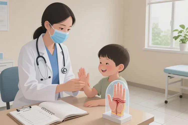 少儿手上有湿疹可以治愈吗(图3)