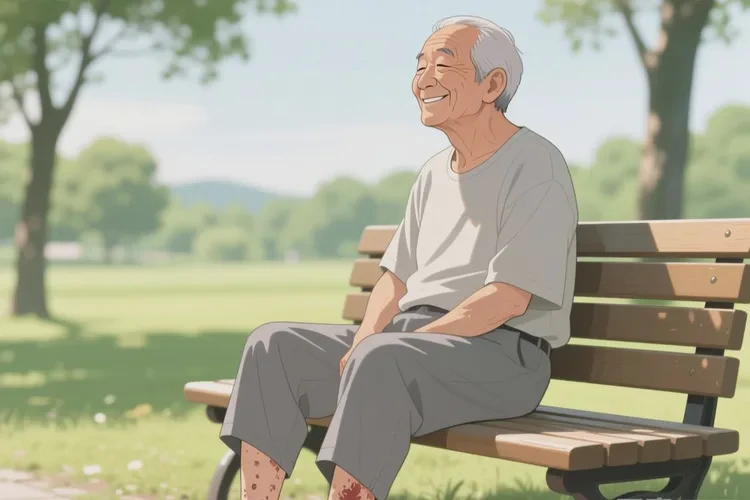 老人小腿上出湿疹可以治愈吗(图4)