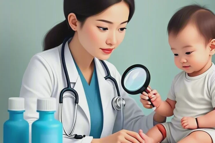 婴儿小腿上起湿疹能不能治愈(图2)