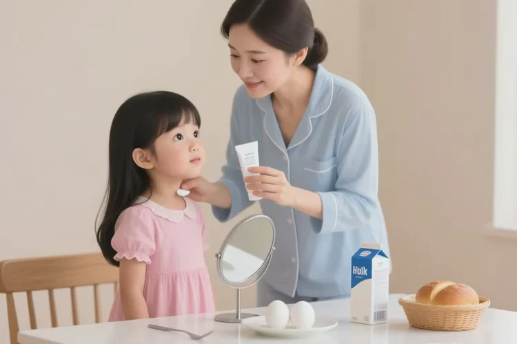 少儿脖子上经常长湿疹可以治愈吗(图4)