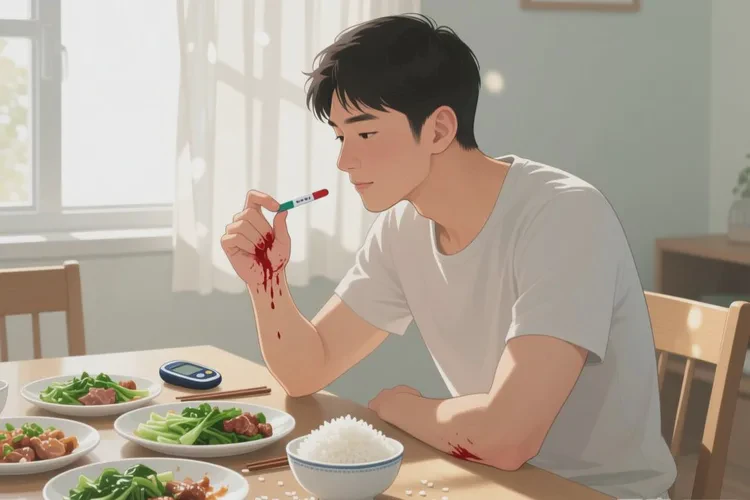 28岁中餐血糖11.2是怎么回事(图1)