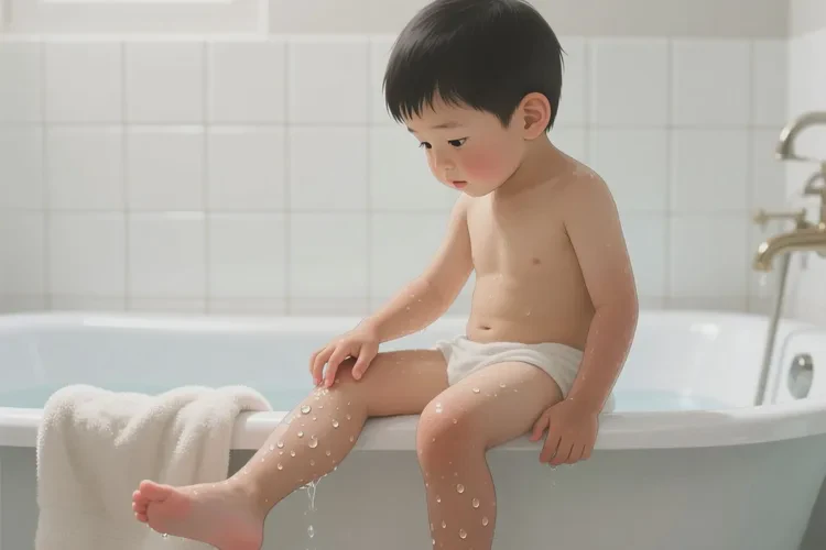 少儿小腿上出湿疹可以治愈吗(图2)