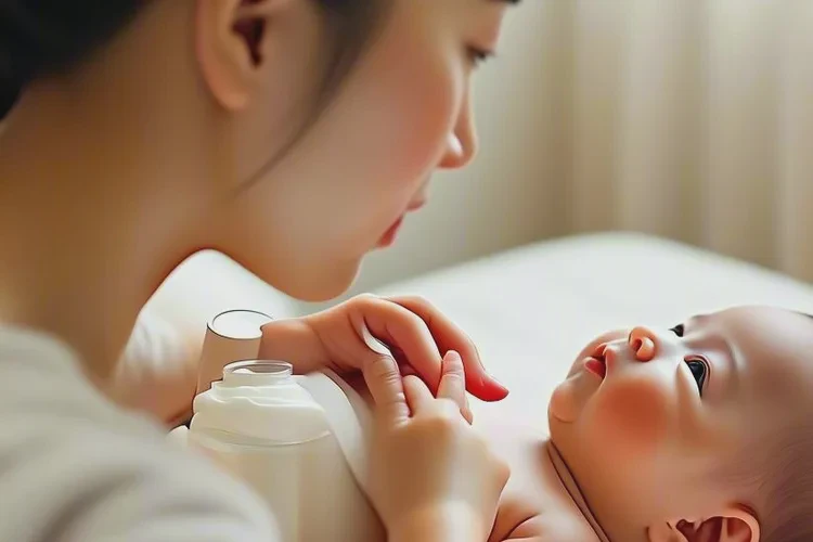 新生儿手臂上偶尔长湿疹能治愈吗(图1)