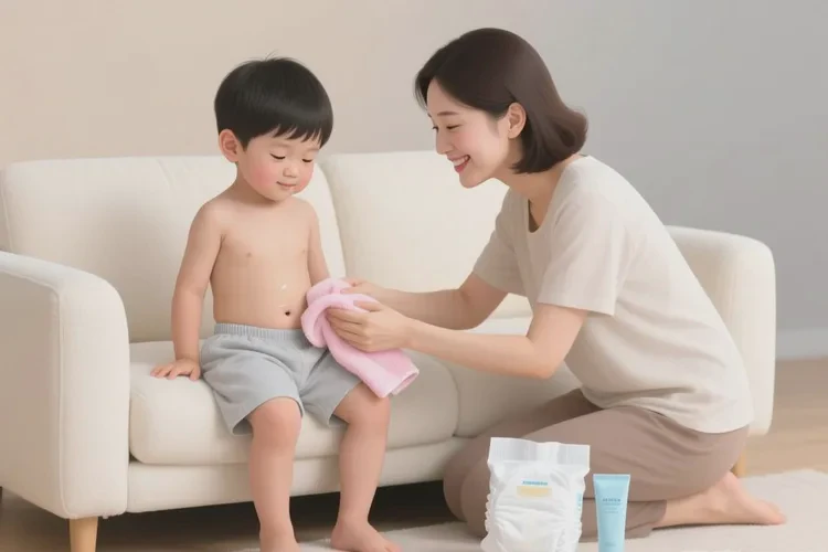 少儿肛周容易长湿疹可以治愈吗(图1)