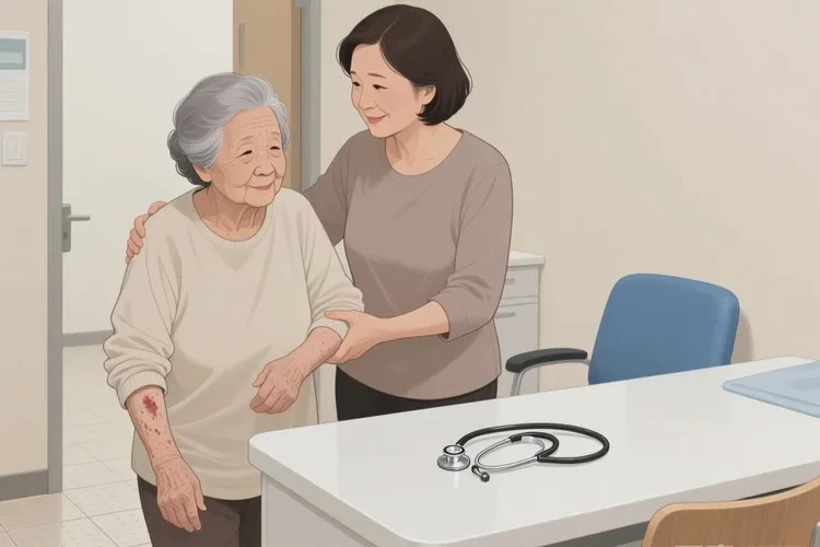 老年人四肢经常起湿疹可以治愈吗(图3)