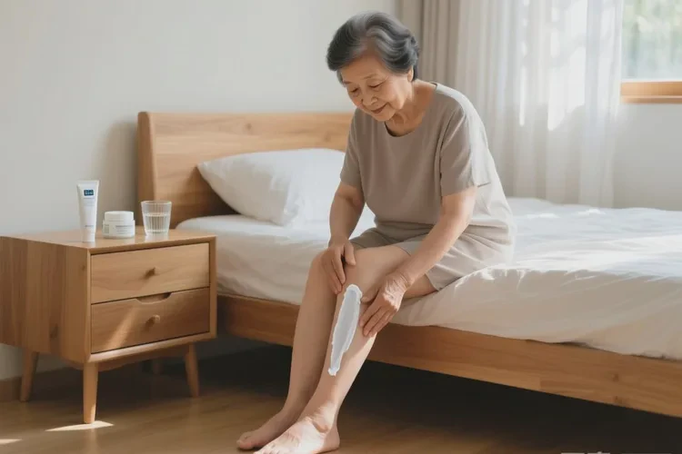 老人小腿上偶尔起湿疹可以治愈吗(图1)