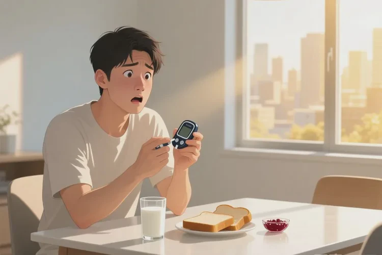 28岁早餐血糖23.1是怎么回事(图1)