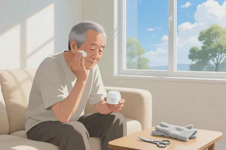 老年人脸上偶尔长湿疹可以治愈吗(图3)