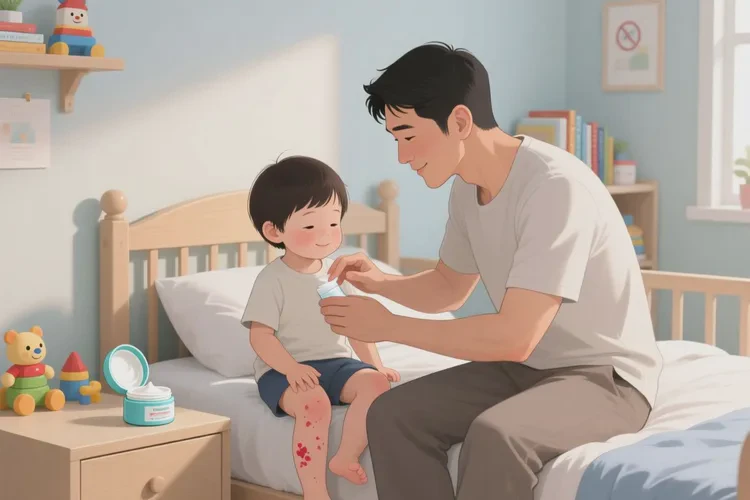 少儿大腿偶尔长湿疹可以治愈吗(图3)