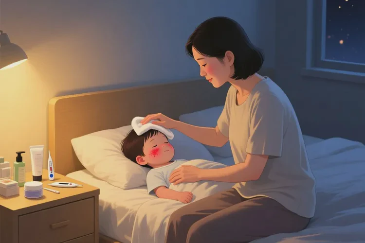 少儿全身容易长湿疹可以治愈吗(图1)