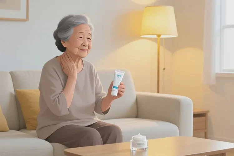 老人脖子有湿疹可以治愈吗(图1)