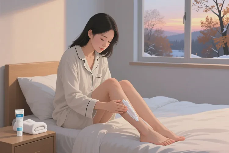 女生小腿上有湿疹能治愈吗(图1)