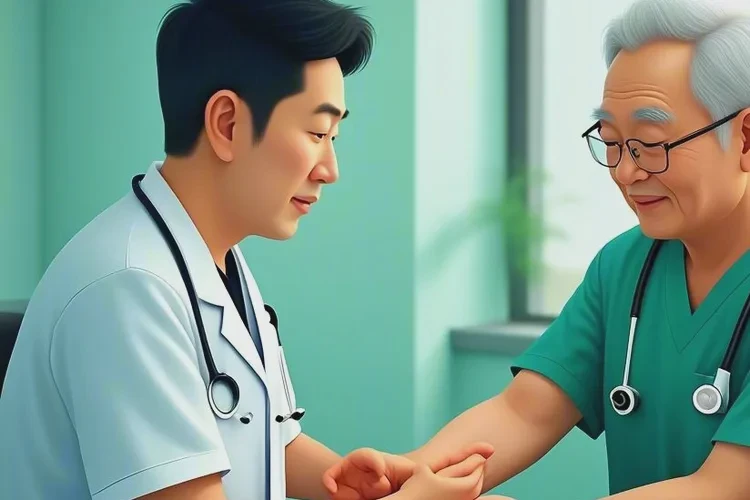 老年人手臂上有湿疹能治愈吗(图2)