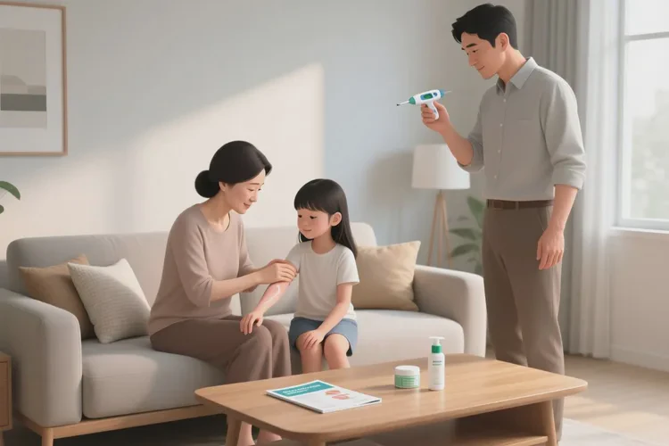 儿童手臂上出现湿疹可以治愈吗(图4)