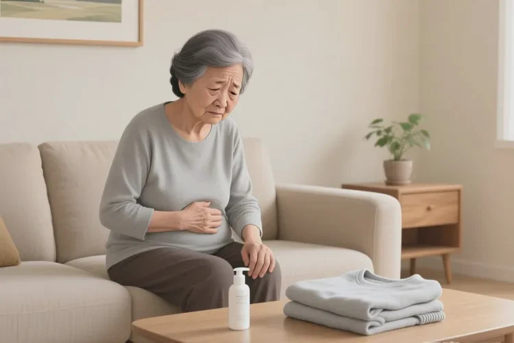 老人肚子上出现湿疹可以治愈吗(图1)