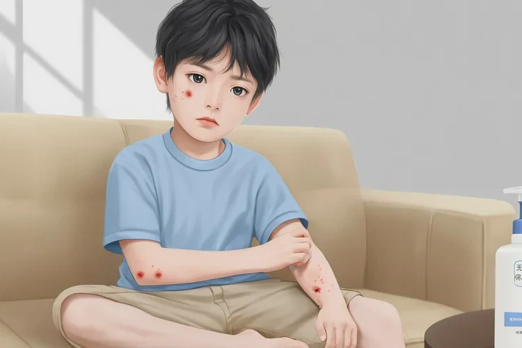 小学生脖子起湿疹能治愈吗(图1)