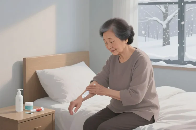 老人四肢出湿疹可以治愈吗(图1)