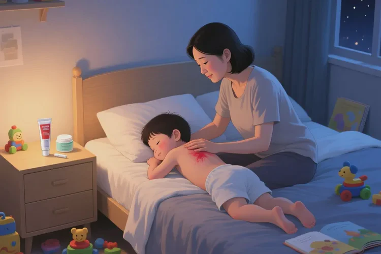 儿童身上经常起湿疹可以治愈吗(图1)