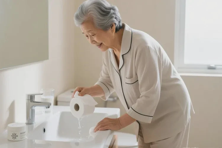 老人肛周偶尔起湿疹可以治愈吗(图1)