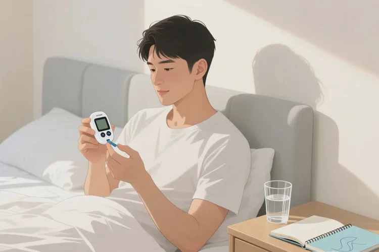 28岁早餐血糖12点8是怎么回事(图1)