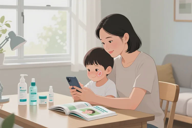 青少年脸上经常起湿疹能治愈吗(图1)