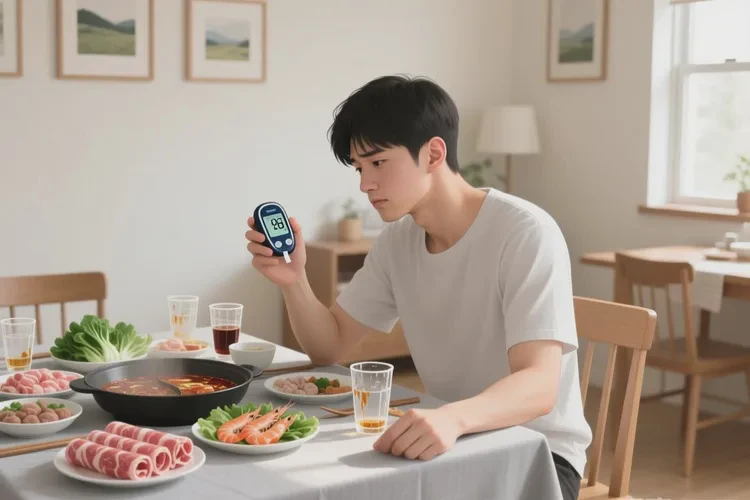 28岁晚餐血糖14.4是怎么回事(图1)