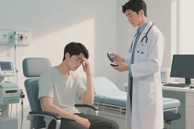 28岁早餐血糖30.5是怎么回事(图1)