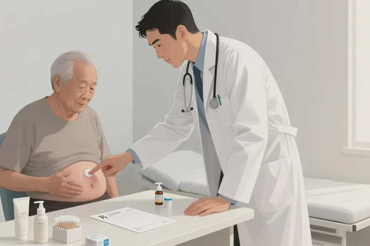 老年人肚子上偶尔长湿疹可以治愈吗(图4)