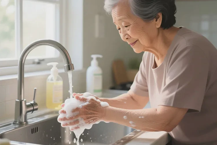 老人手上经常长湿疹可以治愈吗(图1)