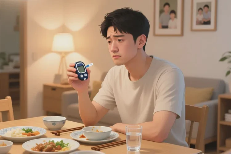 28岁晚餐血糖11.6是怎么回事(图1)