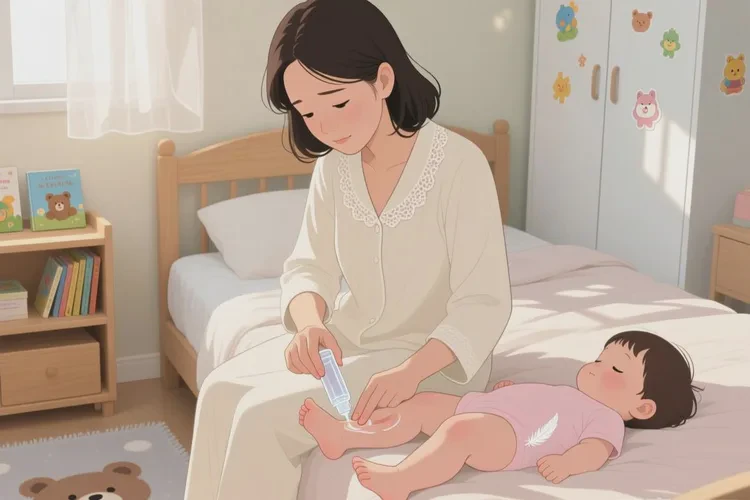 少儿小腿起湿疹可以治愈吗(图1)