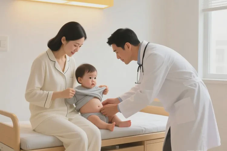 少儿肚子容易起湿疹可以治愈吗(图1)