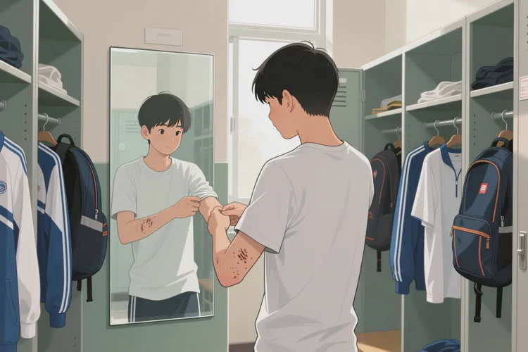 中学生四肢起湿疹能治愈吗(图2)