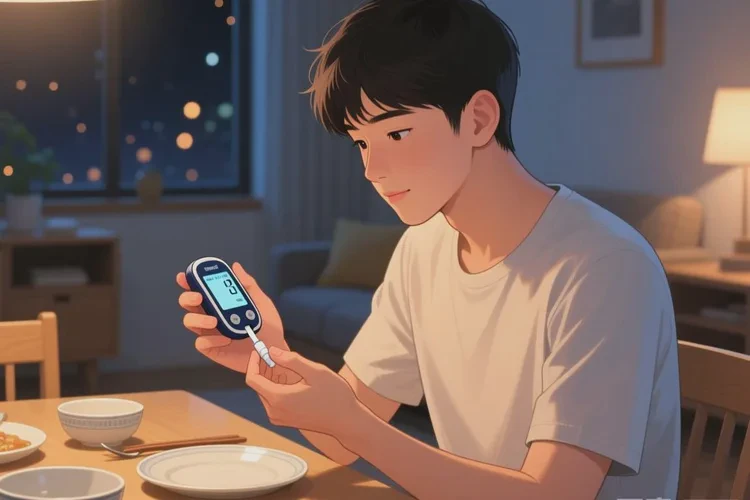 28岁晚餐血糖6.1是怎么回事(图1)