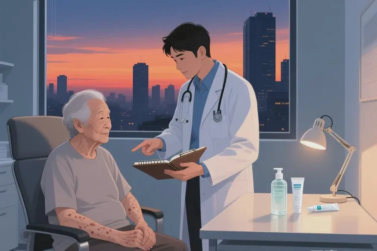 老人四肢有湿疹可以治愈吗(图4)