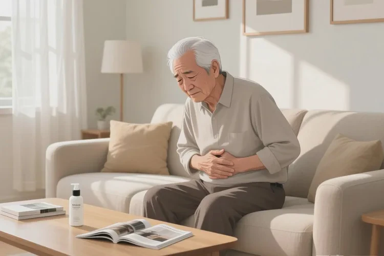 老人肚子上长湿疹可以治愈吗(图1)