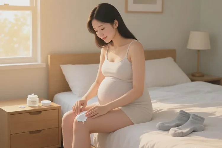 孕妇脚上容易长湿疹可以治愈吗(图1)