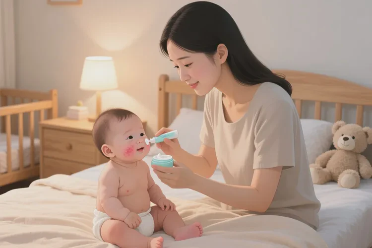 幼儿身上长湿疹能治愈吗(图1)